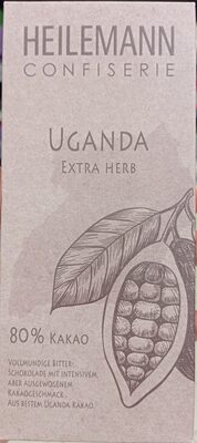 Uganda extra herb 80% kakao