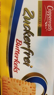 Butterkeks Zuckerfrei