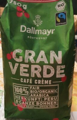 Gran verde café crème