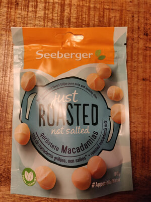 Just roasted not salted Macadamias