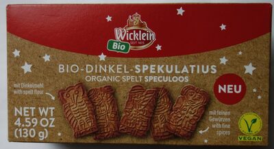 Bio-Dinkel-Spekulatius