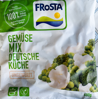 Gemüse Mix deutsche Küche ungewürzt