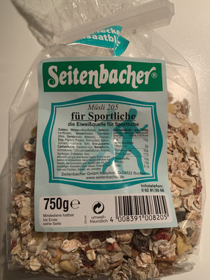 Müsli 205 Für Sportliche