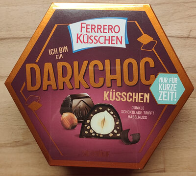 Darkchoc Küsschen Zartbitter