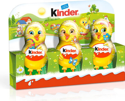 Kinder mini moulage 15gx3 personnages