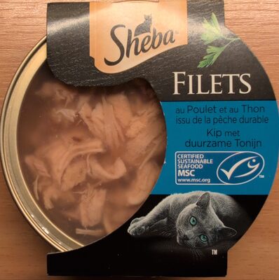 Filets au Poulet et au Thon issu de la pêche durable