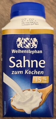 Sahne zum Kochen (Weihenstephan)