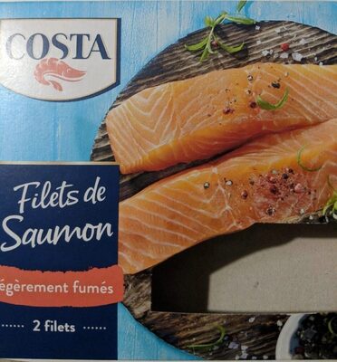 Filets de saumon légèrement fumés