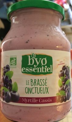 Le Brassé Onctueux Myrtille Cassis
