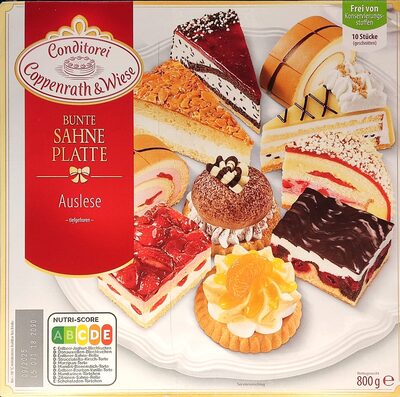 Bunte Sahneplatte - Auslese