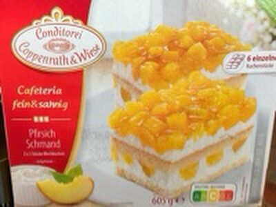 Pfirsich Schmand