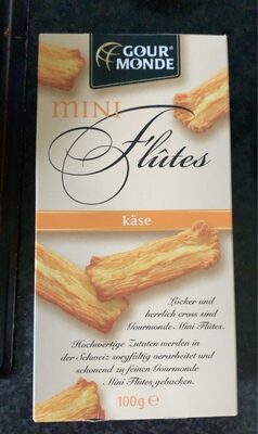Mini flutes Käse