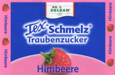 Tex-Schmelz Traubenzucker Himbeere