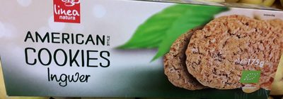 Linea Natura American Cookies Ingwer, 175 GR Packung