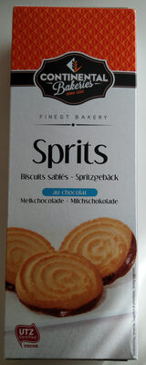 Sprits (Spritzgebäck mit Milchschokolade)