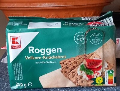 Roggen Vollkorn-Knäckebrot