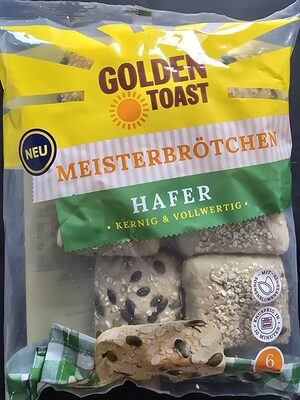 Meisterbrötchen Hafer 4009249051268 Hafer Kleingebäck vorgebacken