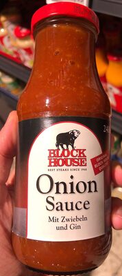 Onion Sauce mit Zwiebeln und Gin