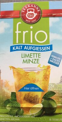 Frio Limette-Minze Tee kalt