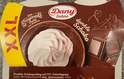 Danone Dany Sahne Dunkle Schokolade 8 x 115g