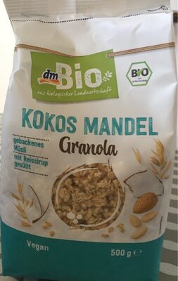 Kokos Mandel Granola