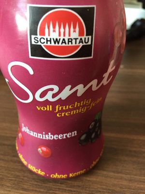 Samt Johannisbeeren
