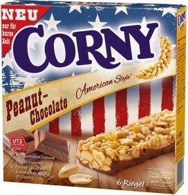 Corny Peanut-chocolate American Style 6 Riegel