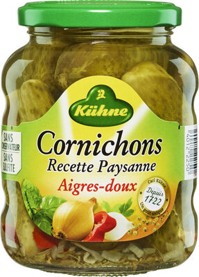 Cornichons Aigres-doux