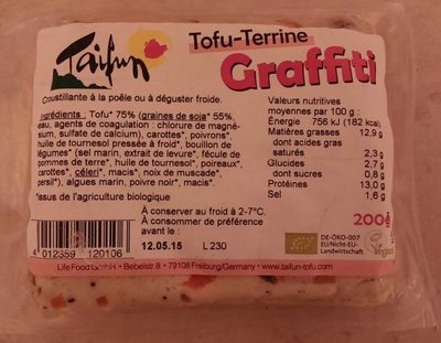 Tofu-Terrine Graffiti