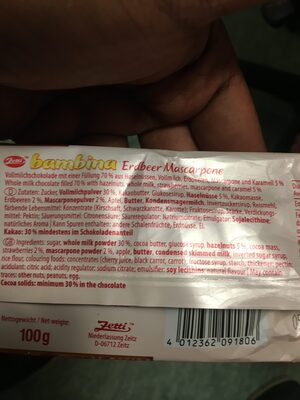 Bambina Erdbeer Mascarpone