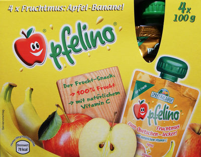 Fruchtmus Apfel-Banane