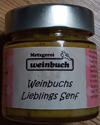 Weinbuchs Lieblings Senf