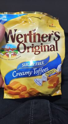 Werthers original creamy toffees sugar free