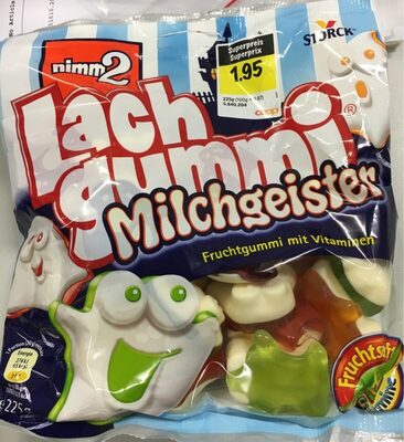 Lachgummi Milchgeister