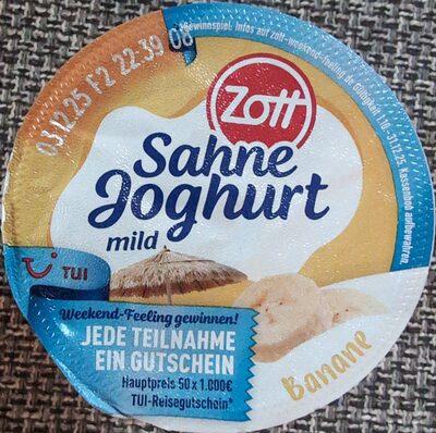 Sahnejoghurt Banane