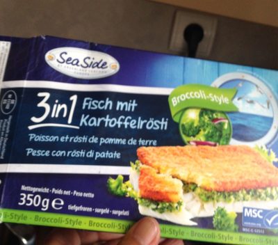 3in1 Fisch Mit Kartoffelrösti Broccoli-style