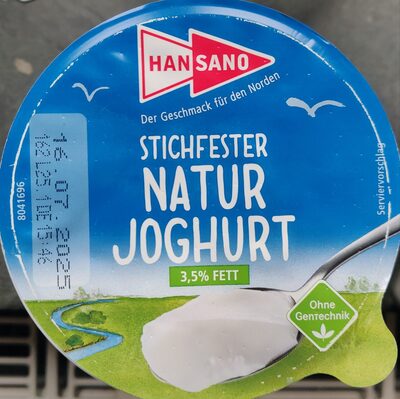 Stichfester Naturjoghurt