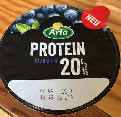 Protein, Blaubeere