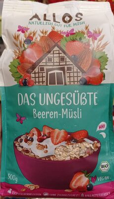 Das Ungesüßte Beeren-Müsli