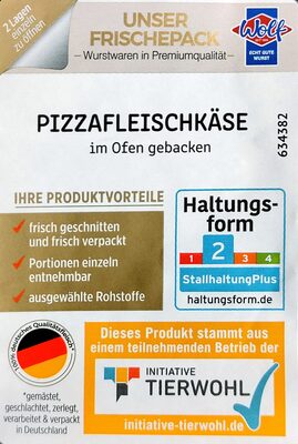 Pizzafleischkäse