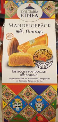 Mandelgebäck mit Orange