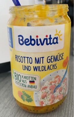 Risotto mit Gemüse und Wildlachs