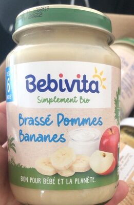 Brassé pommes bananes - Dès 6 mois
