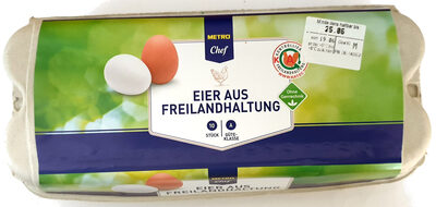 Eier aus Freilandhaltung