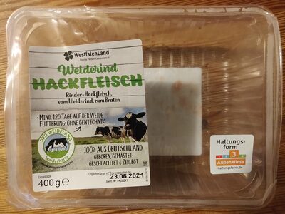 Weiderind Hackfleisch