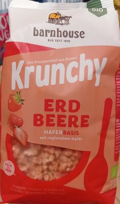 Krunchy Erdbeere Hafer Müsli