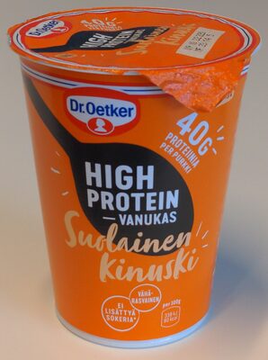 High Protein Vanukas Suolainen Kinuski