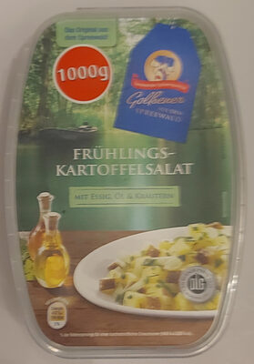 Spreewälder Kartoffelsalat mit Essig, Öl & Kräutern