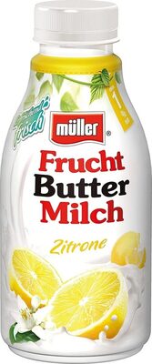 Frucht Butter Milch Zitrone