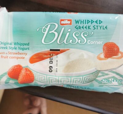 Muller whipped Greek style yogurt